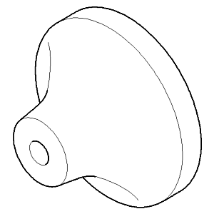 Dornbracht wall bracket DG+HBR - 091720016-00 chrome