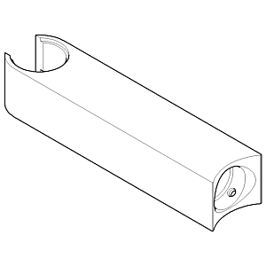 Dornbracht Halter free-standing 09172002720-33 09172002720 141.5 x 32 x 27.5 mm black