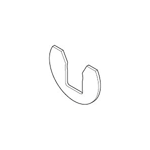 Dornbracht Halter Thermostat 09172006890 ERSATZTEILE 091720068 49 x 36,5 x 2 mm