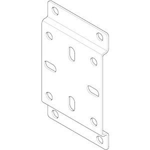 Dornbracht tôle xGate/interrupteur 09172009490 x 135 x 10 mm