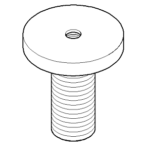 Dornbracht Zugst-fuehr. extern tara 091840022-00 chrom
