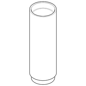 Dornbracht Huelse Einlochbatt. m. erh. 091840063-00 Standfuss Tara chrom
