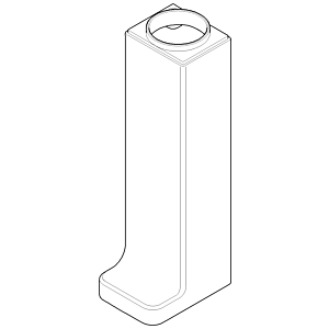 Dornbracht Koerper Standfuß LULU - c 091971029-00 chrom
