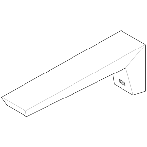 Dornbracht Auslauf WT- WB 200 mm - c 09197300210-00 chrom