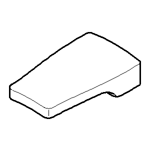 Dornbracht pull button MADISON - 092020030-06 matt platinum