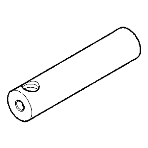 bouton Dornbracht ,L=45MM 092033030-08 platine, mat