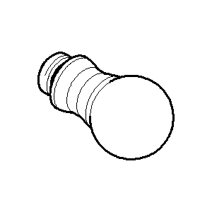 Dornbracht élément unique pour poignée transversale platine 092036004-08 platine 28 mm