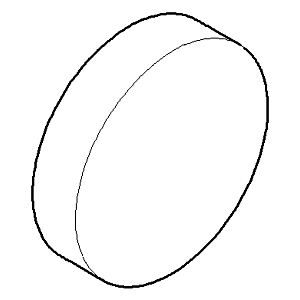 interrupteur à bouton Dornbracht - 092062031-00 chromé