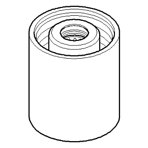 Dornbracht Griff 2-Wegeumst.WR Lulu 092071002-00 100x65x65_chrom