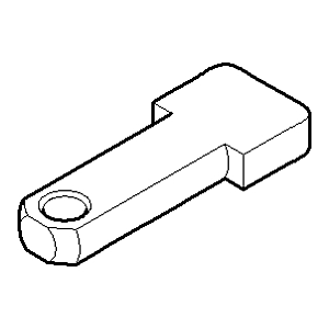 bouton Dornbracht - platine mat 092071032-06 platine mat