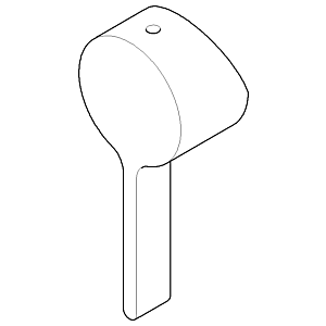 poignée Dornbracht 092071045-06 092071045 52 x 34,5 x 122 mm platine mat