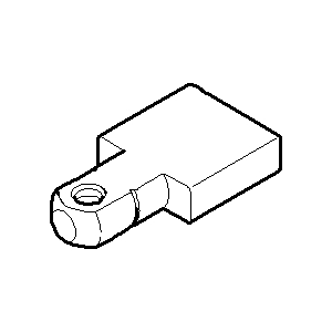 Dornbracht pull knob 092074030-00 chrome