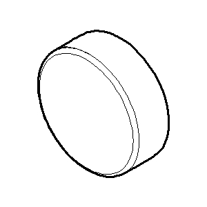 Dornbracht knob 092078056-00 chrome