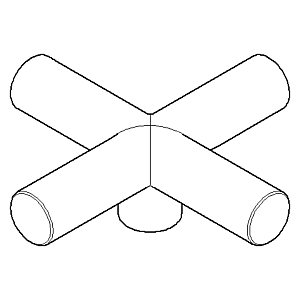 Dornbracht poignée unique Tara NOUVEAU - 092089011-10 blanc mat