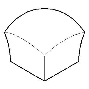 Dornbracht pull knob -910 - 092091030-00 30x30x25_chrom