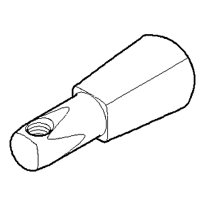 bouton Dornbracht - 092091032-00 chromé