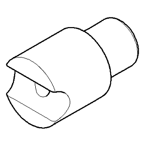 Dornbracht poignée Cercle chromé 092092003-00 mm chromé