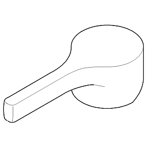 Dornbracht lever 092092074-00 chrome