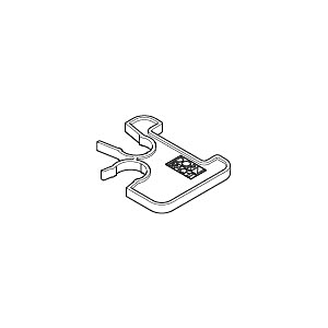 Dornbracht Rohrfuehrungsclip 09209305190 roh