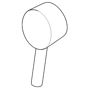 Dornbracht levier PBV 092095003-00 chromé