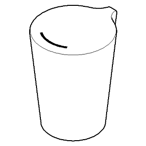 Dornbracht Griff mit Farbkennzeichnu 092095006-00 chrom