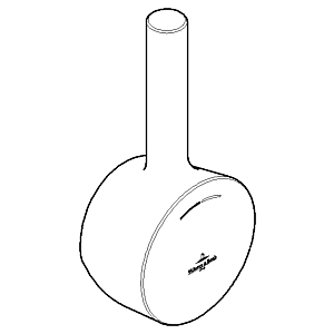 Dornbracht handle 092095013-00 092095013 40 x 88 x 29 mm chrome