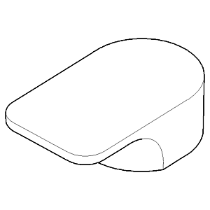 Dornbracht Hebel - 092096001-00 100 x 60 x 60_chrom