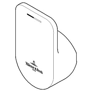 Dornbracht levier 092096004-10 blanc mat