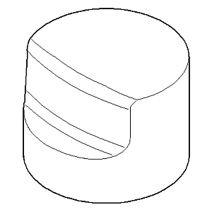 Dornbracht handle 092096009-00 chrome