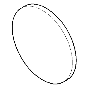 Dornbracht DE POIGNÉE, 801 +3 VOIES - pl 092097015-06 60 x 60 x 25_platine mat