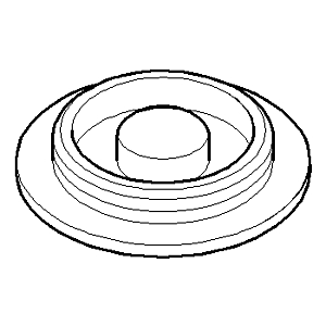Dornbracht Deckel Körper 092102004-00 chrom