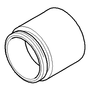 Dornbracht Up-hotte ext.20mm,ehm-up 092102016-06 50x60x25_platin mat