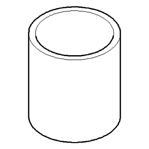 Dornbracht sleeve platinum matt 092102062-06 mm platinum brushed