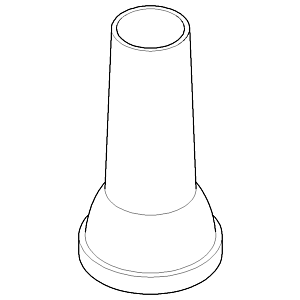 capot Dornbracht pour casse-vide 092102076-08 platine