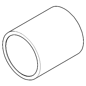 Dornbracht sleeve cartouche thermique - 092102112-08 46 x 46 x 52.5_platine