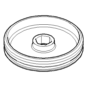 Dornbracht Deckel - 092102132-00 chrom