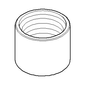 Dornbracht hood 092102143-10 092102143 D.24.7 x 20 mm matt white