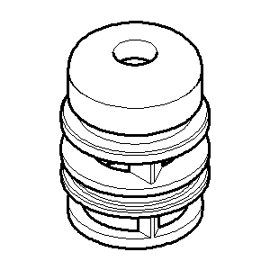Dornbracht nipple 09213409420-00 09213409420 D.21 x 27.5 mm chrome