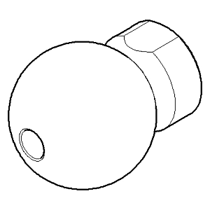 Dornbracht ball joint kbr - 092140001-00 chrome