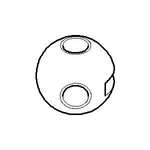 Dornbracht BALL, BALL CHANGEOVER - c 092140026-00 20x20x20_chrom