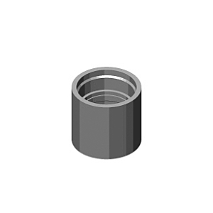 Dornbracht Huelse Gehäuse M18 x 1-IG chrom 092301014-00 092301014 D 21 x 19 mm Chrom