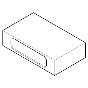 Dornbracht Strahlreglergehäuse Bidet 092301137-00 chrom
