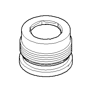 Dornbracht Luftsprudler - Gehäuse 092301158-00 chrom