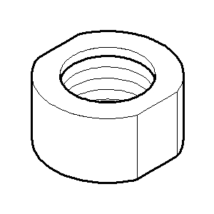 Écrou Dornbracht avec clé plate vc 092330035-00 092330035 1/2&quot; chromé