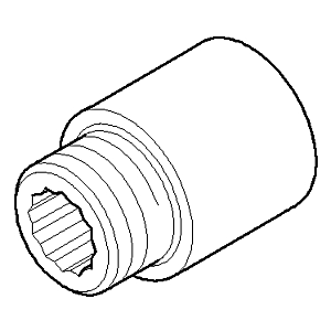 Dornbracht Verlaengerung G1/2x25 09240308090 1/2" x 25 mm
