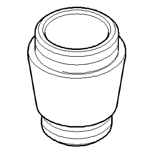 Dornbracht SCHR-NIP.M25 x 1-1/2 BRB-WR 092403088-00 chrom