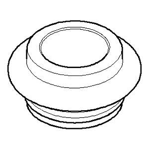 Dornbracht nipple side part 092403096-00 chrome