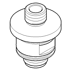 Dornbracht nipple WFB-Stand Modern 092403110-00 chrome