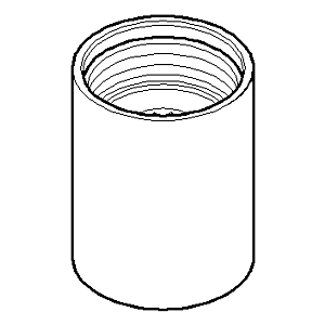 connecteur Dornbracht 09240316320-06 09240316320 D.25 x 32mm platine mat