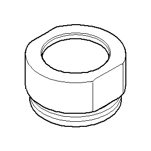 Dornbracht Nippel - 092403173-00 chrom